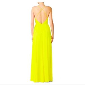 Jay Godfrey Bright Yellow Gown!